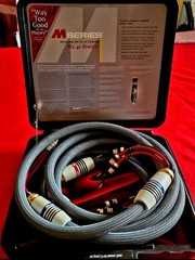Monster Cable M Series M2.4s Bi-wire Speaker Cable 10 Feet Vintage Gold