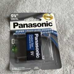 Panasonic 9V Carbon Zinc Battery for Low Drain Devices S-006PNPA/1B