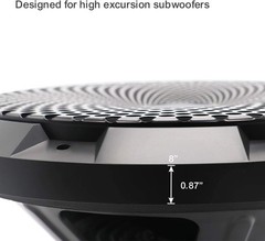 Durable 8-Inch Subwoofer Grille – Steel Mesh Construction