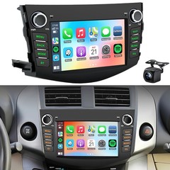 For 2006-2012 Toyota RAV4 Basic Apple Carplay Car Stereo Radio GPS Navigation