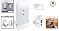 Durable ABS Starlink Wall Mount Holder – Effortless Setup & Cable Management