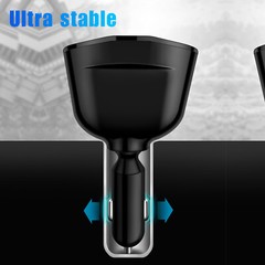 Outlet 12V Dual USB Car Cigarette Lighter Socket Splitter Power Adapter Charger