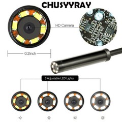 1M 6LED USB Waterproof Endoscope Borescope Mirco Snake Inspection Camera