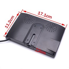 Fpvdrone Rc 7 Inch Fpv Monitor 1024X600 Ips Lcd Display Screen Monitor Hood Sun