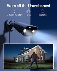 ZOSI 8MP 4K PoE IP Add-on Cameras Weatherproof Night Vision with Ethernet Cables