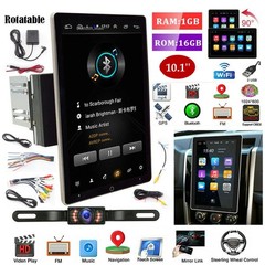 32G Rotatable Car Stereo Radio 2 DIN 10″ Android 13 Touch Screen GPS Wifi Navi