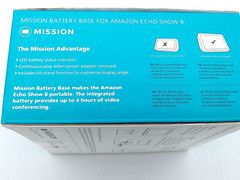 Mission Battery Base in White for Amazon Echo Show 8 (1st and 2nd Gen) MC59W NEW