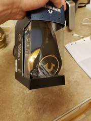 True Religion Headphones Black And Gold