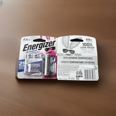ENERGIZER AA Lithium Batteries (2 Pks of 4) 8 Total. Sealed Exp 12/2050