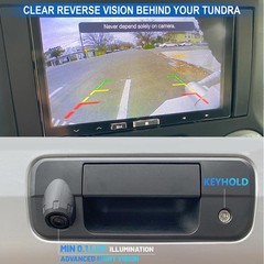 EWAY Tailgate Handle Backup Camera for 2014-2019 Toyota Tundra 2016-2020 Toyo…
