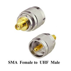 2/4/10Pcs PL259 UHF Male to SMA Female Jack RF Coax Adapter Barrel Connectors