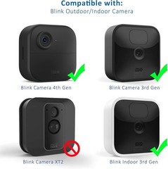 Durable ABS Outdoor Camera Mounts with USB Charger for Blink Cameras – 5-Pack