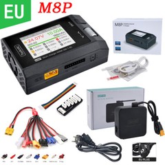 ToolkitRC M8P 600W 20A DC LCD Balance Charger Discharger for 1-8S Lipo Battery,
