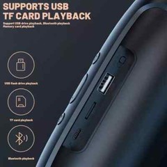 Bluetooth Wireless Portable Speaker Waterproof Stereo Bass USB TF FM Radio LOUD