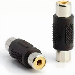 10-Pack AV RCA Audio Video Female to Female Jack Coupler Adapter Connector