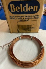 Belden 8002 Uninsulated 16 AWG, 7 Strand (1 Conductor) Bare Copper Wire, 50FT