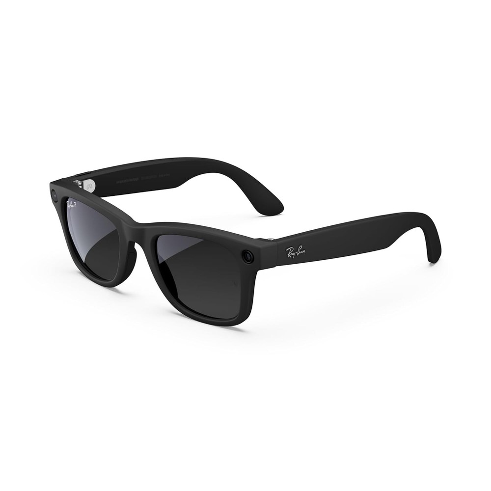 Ray-Ban Meta (Gen 1) Wayfarer, Matte Black Polarized Gradient Graphite New!!!