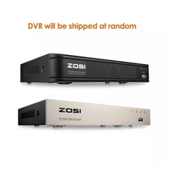 ZOSI H.265+ 8CH/16CH DVR for Security Camera System 1080P Recorder with HDD