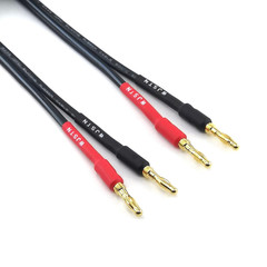 RCA to Flex Pin Banana Plug Adapter 6 Inches Flex Pin Banana Plugs to Female RCA