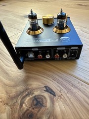 Douk Audio P1 GE5725 Tube Preamp Bluetooth Receiver USB DAC Headphone