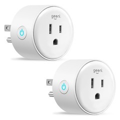 Geeni DOT Smart Wi-Fi Outlet Plug with Voice Control (2 Pack)
