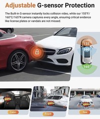 Vantrue N4 Pro S (N4 Pro S) 3 Channel Dashcam 4K + 1080P + 2.5K Optional LTE