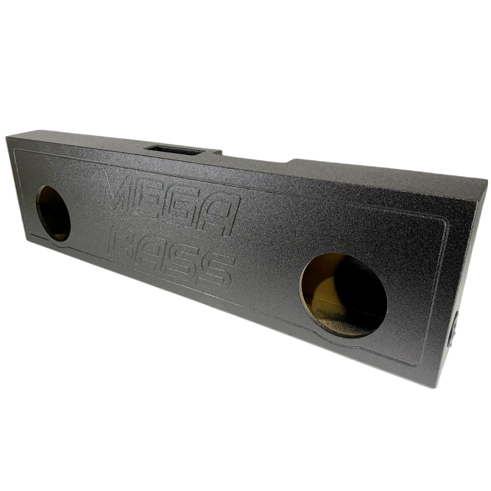 Sub Woofer Box Chevy Silverado 07-18 Single Regular Cab 2×8 Woofers Ported
