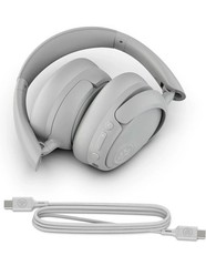 JLab JBuds Lux Active Noise Cancelling Bluetooth Headphones Cloud White