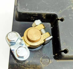 Heavy Duty Battery Terminal Clamps Top Post Connectors for Car Truck RV Marine