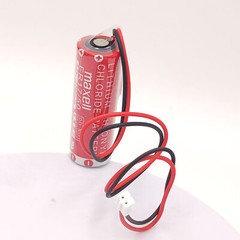 10Pcs Maxell ER17/50 3.6V 2750mAh ER17/50 PLC battery With Plug ER1750 Battery