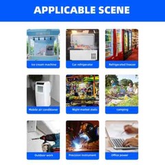 80000W Peak 20000W LF Split Phase Pure Sine Wave Power Inverter 48VDC/110V220VAC