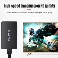 PS2 to HDMI Video Converter Adapter HD 1080P for PlayStation 1/2/3 HDTV Monitor