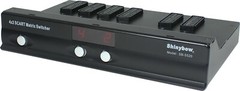 4×2 SCART MATRIX ROUTING SWITCHER Selector Switch w/ AUDIO NEW