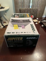 Jupiter 63428 5000W Peak Modified Sine Wave Power Inverter – Gray