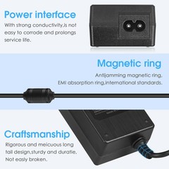 DC 19V3.42A/19V4.74A/24V4.5A/24V6A/32V5A/36V6A/48V5A Power Supply US Plug 110V