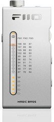 FiiO RR11 Portable FM Radio Receiver w/Analog PVR Tuning, 64MHz-108MHz (Silver)