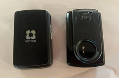 SanDisk Sansa Zip Black 4GB MP3 Player- Power button not working – Both AS IS
