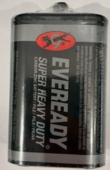 1 PACK – EVEREADY 1209 6V Super Heavy Duty Lantern Battery#11 Brand New Sealed
