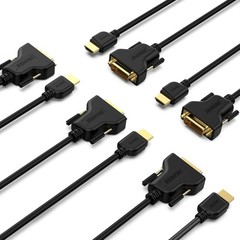 Bi-Directional HDMI to DVI Adapter – 5 Pack – Gold Plated