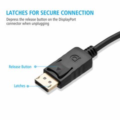 6FT Display Port DP to HDMI Cable Adapter Converter Audio Video PC HDTV 1080P US