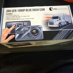 TD Electronics “3rd GEN 1080P Blue Dash Cam” 4″ IPS Touch Screen LCD