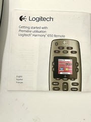 Genuine Logitech Harmony 650 Advanced Universal Remote Control – Tested no Cord
