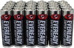 Eveready Super Heavy Duty Batteries, AA (24-Pack)