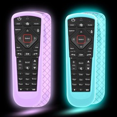 2 Pack Remote Cover for Dish Network Control 52.0/54.0, Purple, Blue