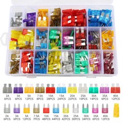420x 12V Auto Blade Fuse Assortment Kit Set Car Truck Motorcycle RV Boat Fuses