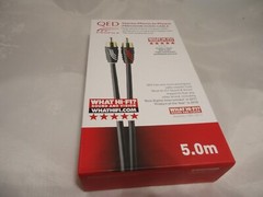 QED QE2707 Profile Precision Audio Cable – RCA to RCA – 5m (16.4 feet)