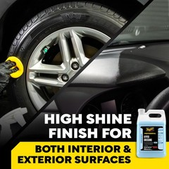 Meguiar’s Hyper Dressing, 1 Gallon, Trim Shine 128 Fl Oz (Pack of 1), Factory