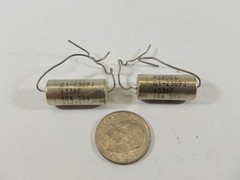 2pcs NOS KEMET N39003 33uF 35V TANTALUM CAPACITOR LOT TESTED