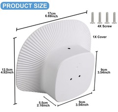 Sun Rain Shade Cover Shield for eufy SoloCam S340 , UV-Resistant, Waterproof,…