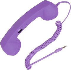 Cordless Retro Telephone Handset, Radiation Proof USB Handset for Cell Phones…
